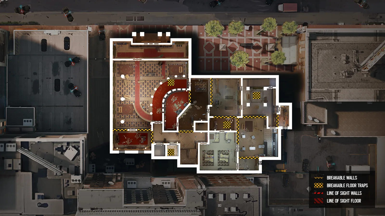 Bank 1F blueprint