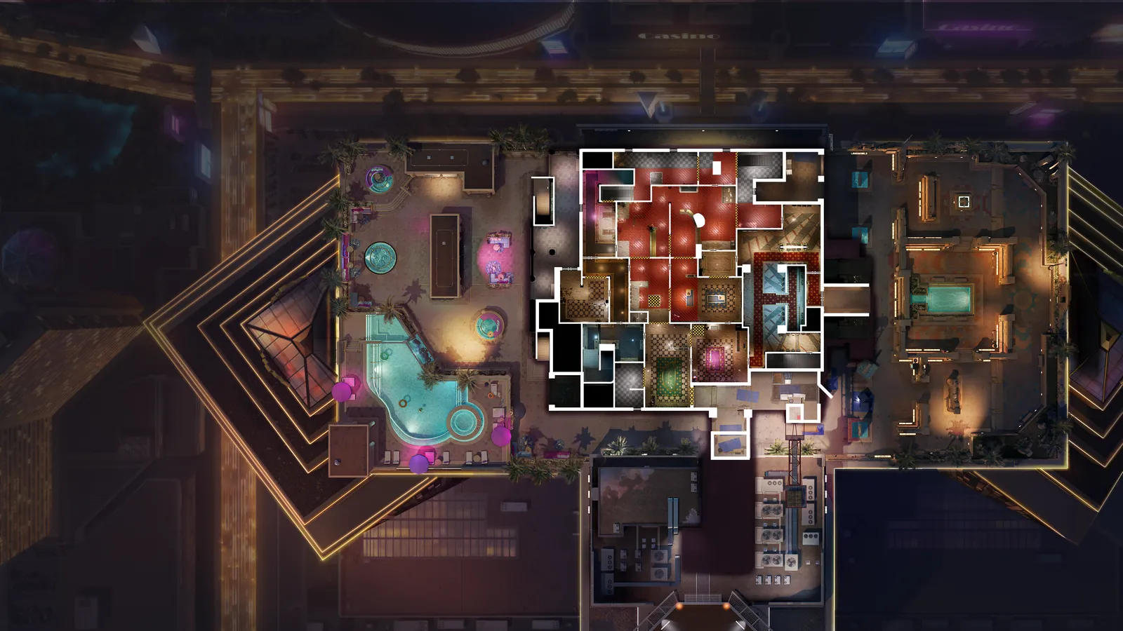 Calypso Casino 1F blueprint