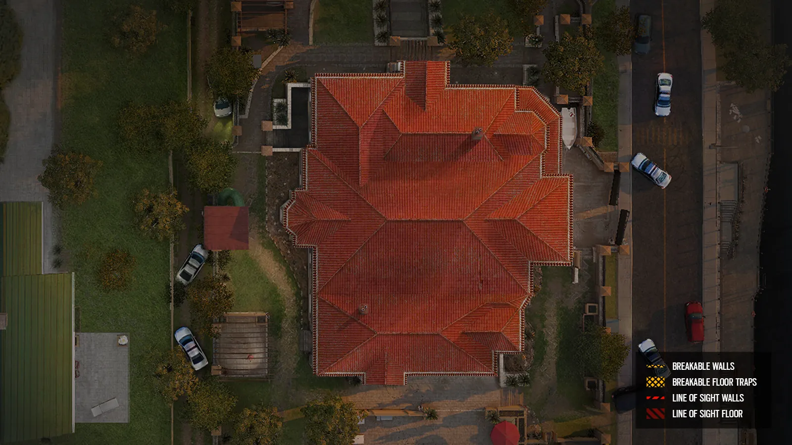 House Roof blueprint