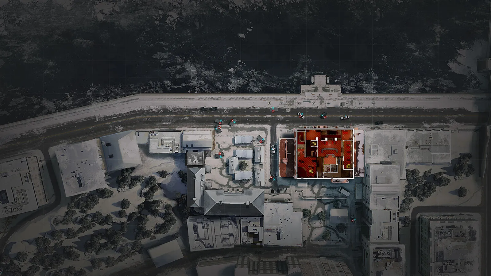 Kafe Dostoyevsky 3F blueprint
