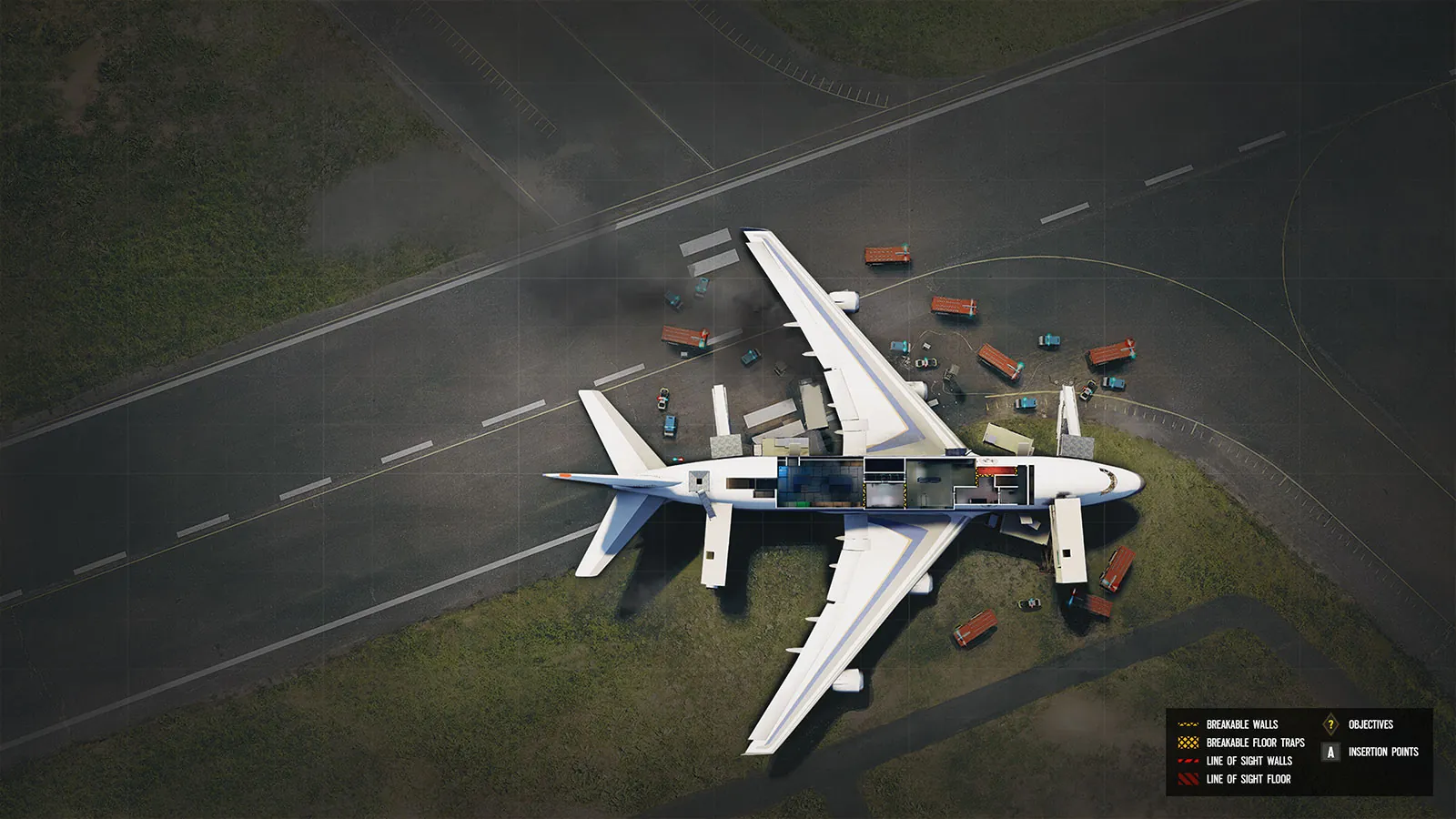 Presidential Plane 1F blueprint