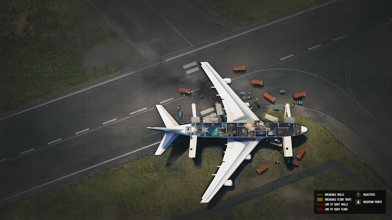 Presidential Plane 2F blueprint
